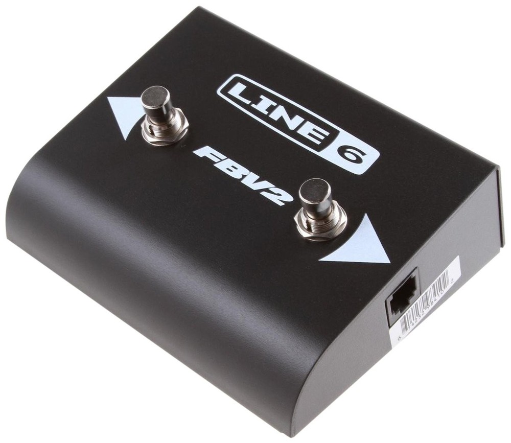 Line 6 FBV2 2 Button Foot Switch Black