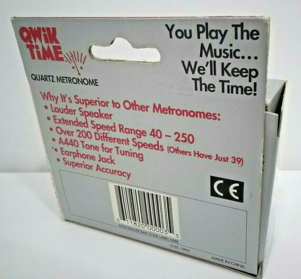 Qwik Time Quartz Metronome QT-3