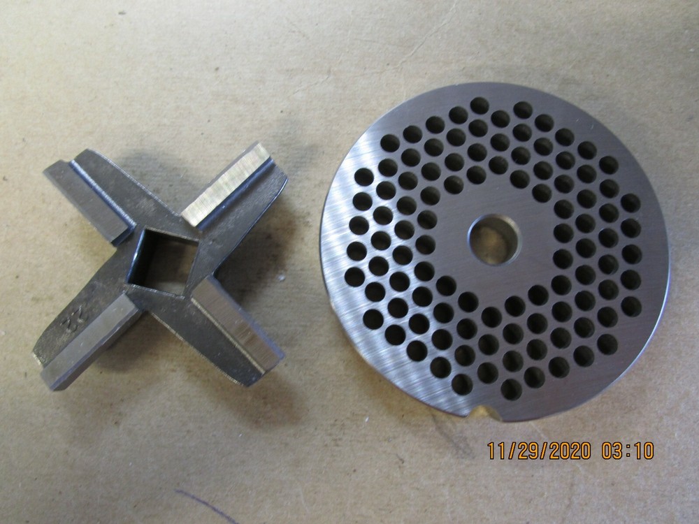 #22 3/16'' GRINDER PLATE & KNIFE SET