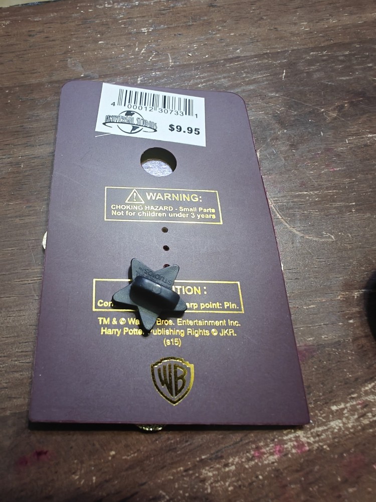 Harry Potter Wizarding World Pin Universal Studios Rare