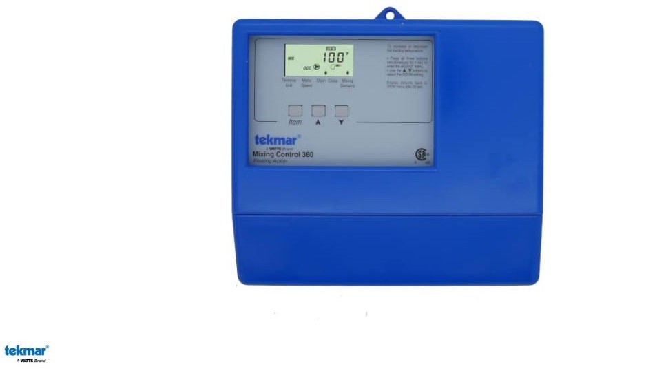 TEKMAR 360 Mixing Control Floating Action Includes Outdoor Sensor & 2 Sensors