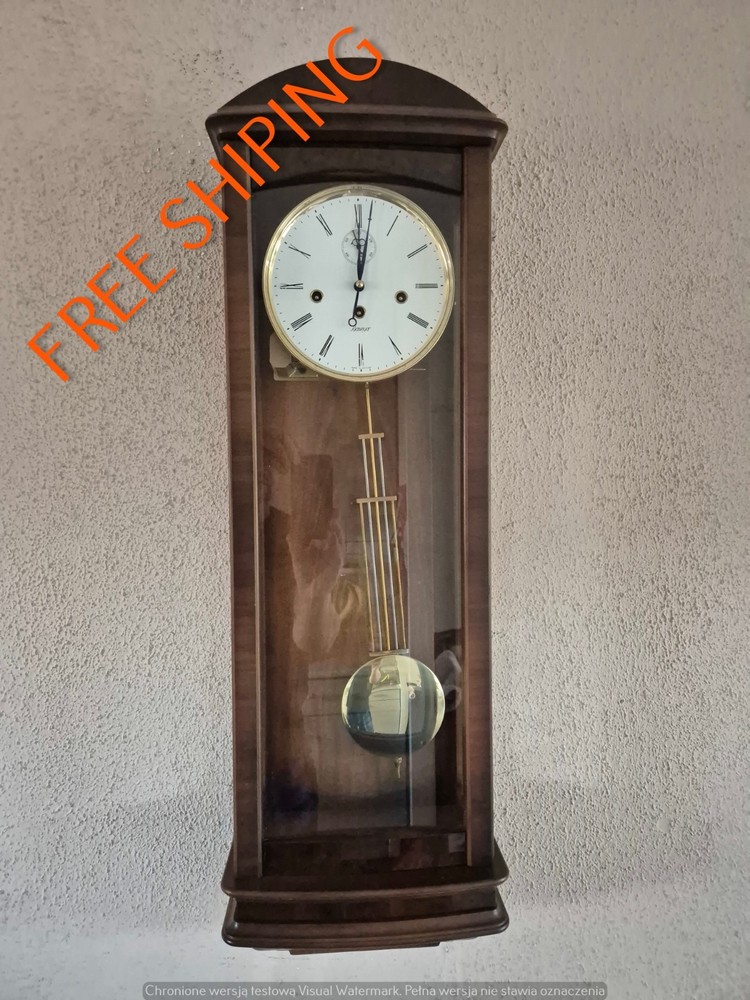 Kieninger  German   Westminster chime  wall clock (0733 )