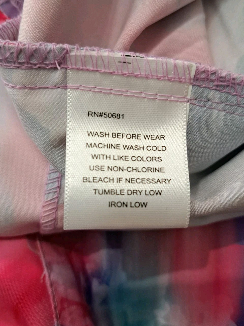 Barco One Women's 3XL Multicolor Floral Nurse Medical Scrub Top NWT