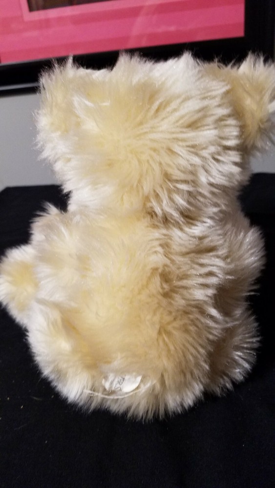 Hershey's Teddy Bear Plush Stuffed red Ribbon Bow. Hershey 2002