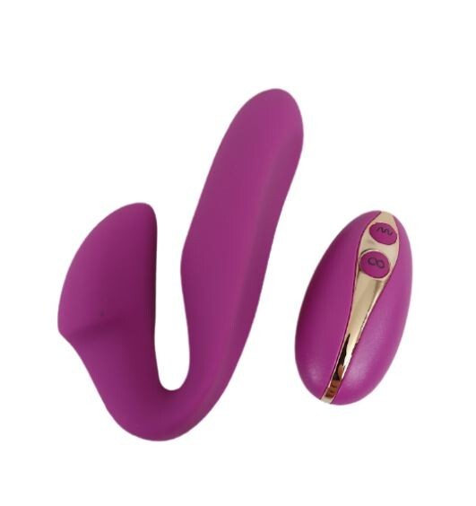 THE MATEFIX COUPLES VIBE REMOTE CONTROL RECHARGEABLE VIBRATOR