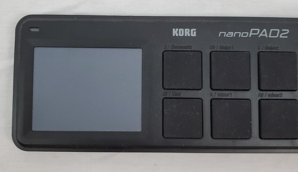 KORG ~ nanoPAD2 - USB MIDI Controller BLACK - MODEL #077684/N222