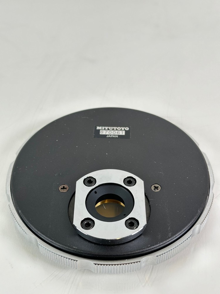 MITUTOYO Microscope Objective Lens Turret (New) FS-100 378-012