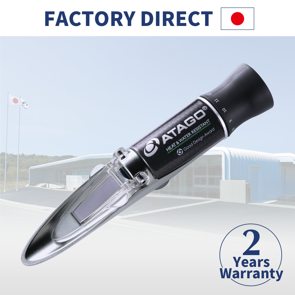 ATAGO Official Site Hand Held Refractometer MASTER-100H