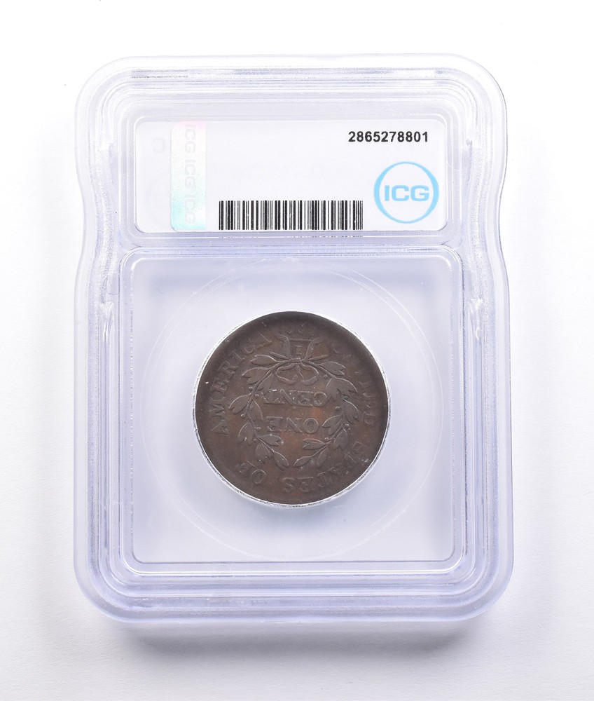 1802 Draped Bust Large Cent VG10 ICG PQ *6985