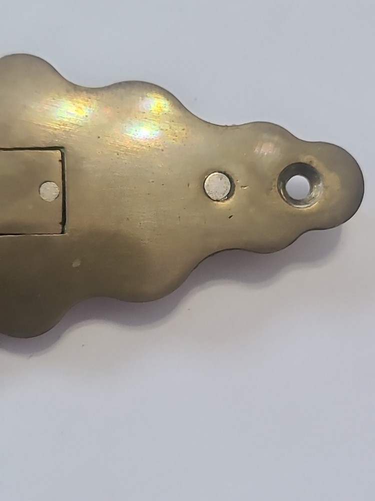 CVA Hawken Sidelock Muzzleloader Rifle Brass Patchbox With Screws