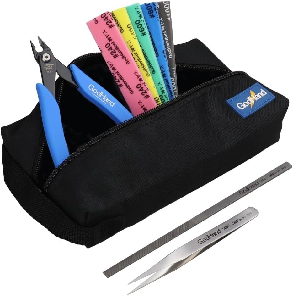 GodHand SG-02 Beginners Starter Tool Set for Hobby Plastic Models