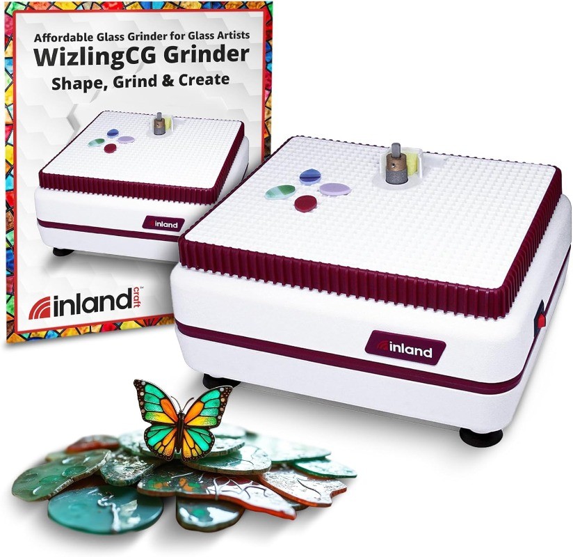 Precision Tool Edging Grinding Shaping Drilling Essential Stained Glass Grinder