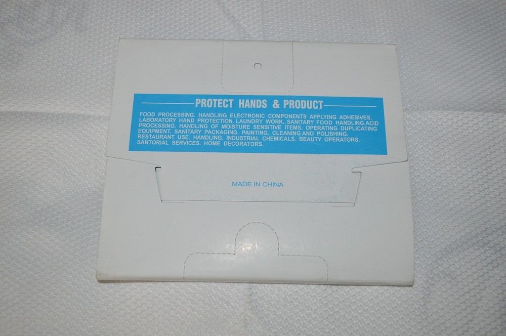 POLY EMBOSSED DISPOSABLE PLASTIC GLOVES ~ MEDIUM ~ 100 IN BOX ~ (5) TOTAL BOXES