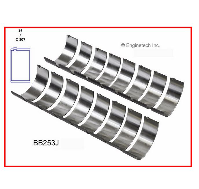 Engine Remain Rering Overhaul Kit for 2001-2006 Chevrolet GMC 364 6.0L LQ9 LQ4