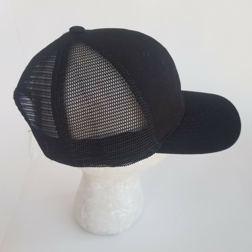Cleer Audio Hat Cap Baseball Black Snapback Trucker Mesh