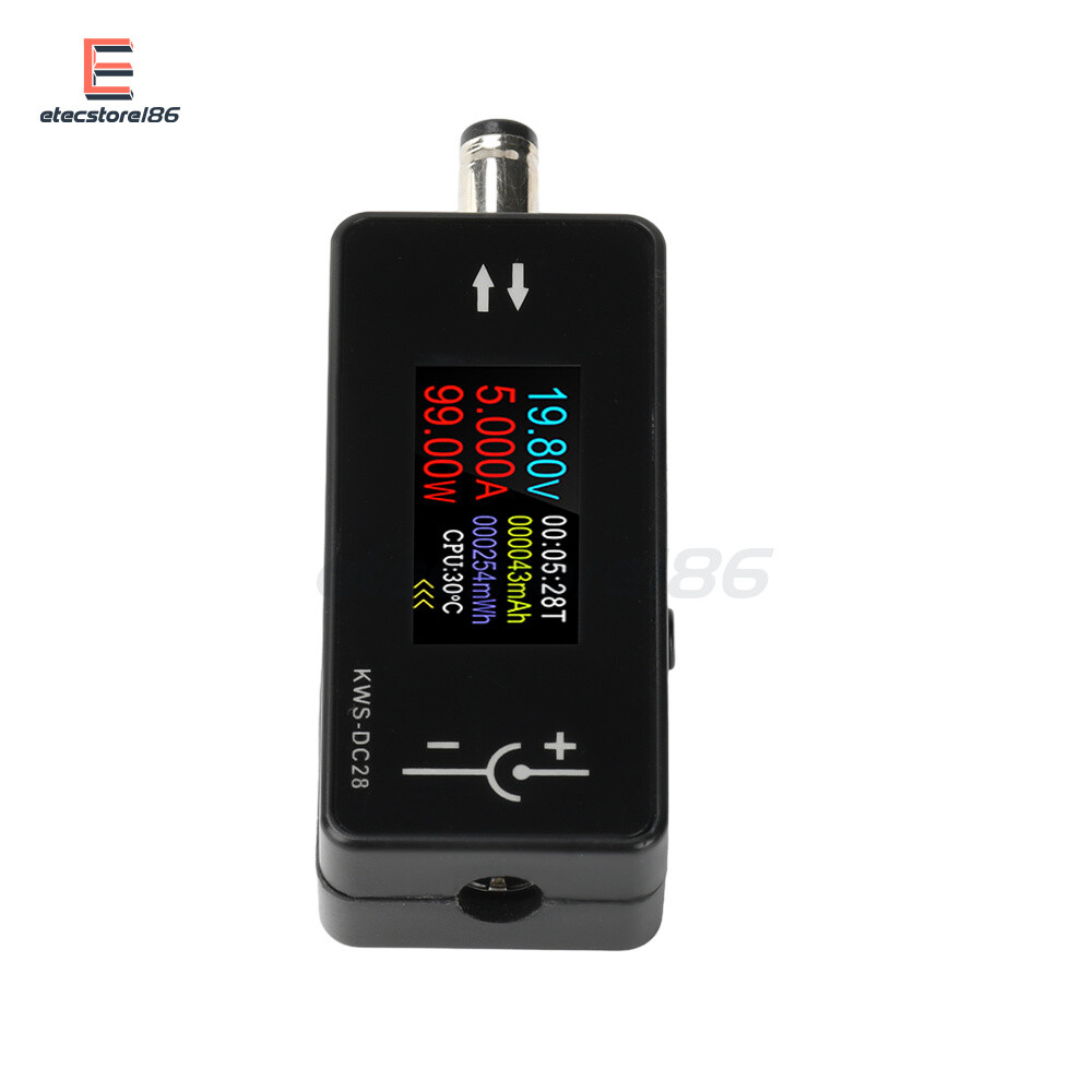 DC5.5*2.5 Current Voltage Power Meter Tester Digital LCD Display Meter DC 4-30V