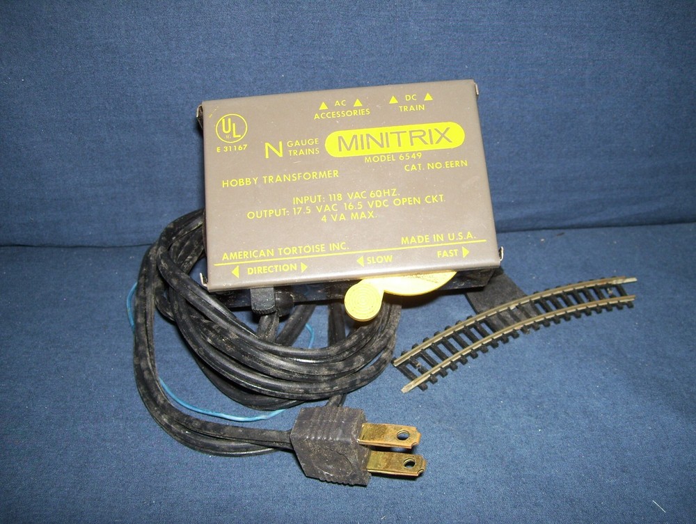 Minitrix Model 6549 Hobby Transformer Used Not Tested