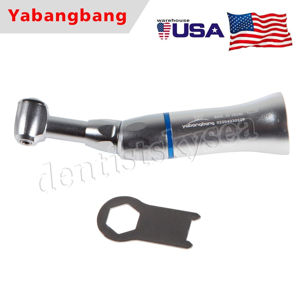 Dental Slow Low Speed Handpiece Contra Angle Push Button E-type NEW US