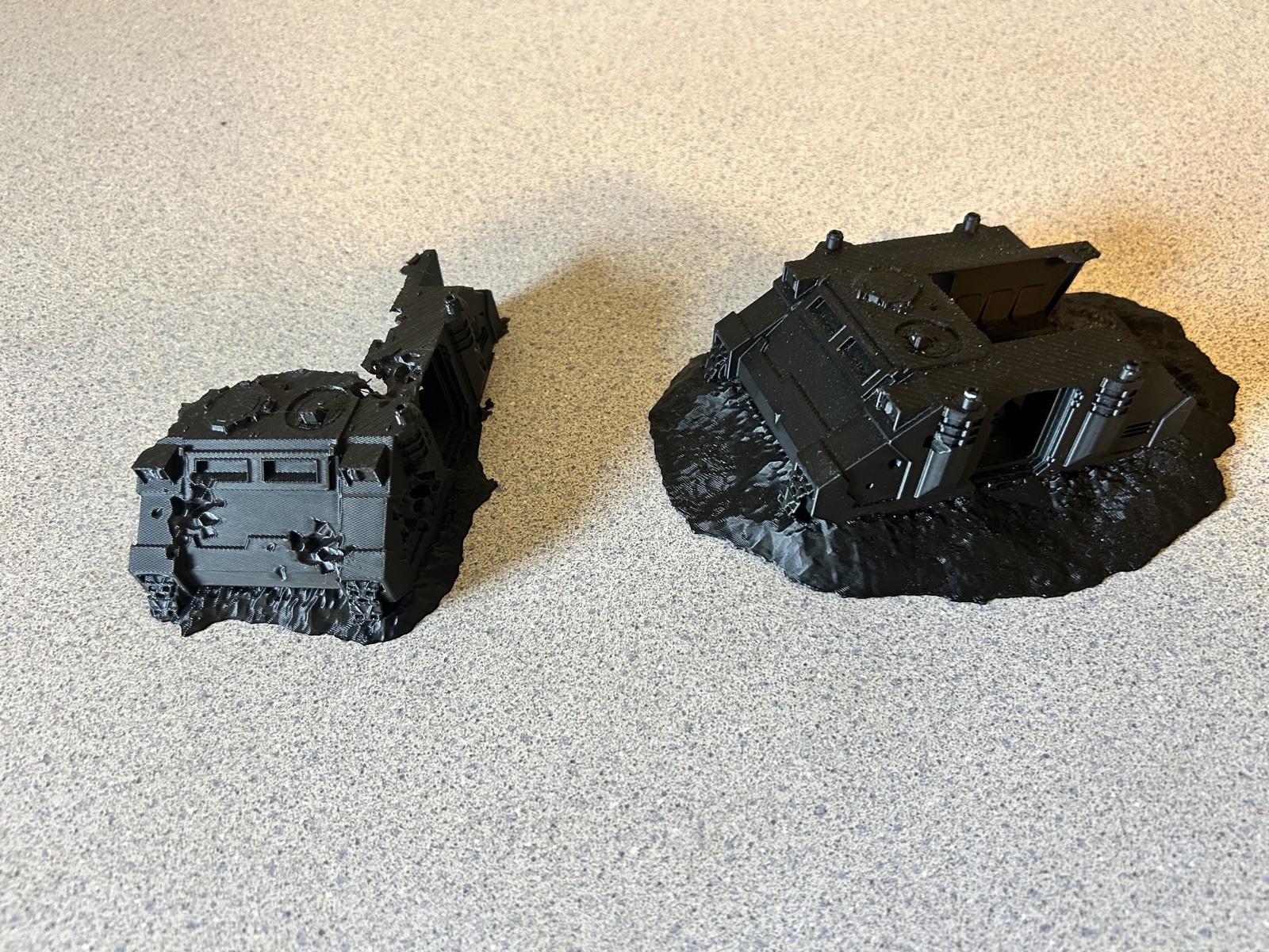 Large 17 Piece Ruin Terrain Set lot For Warhammer 40k Kill Team Trench Crusade