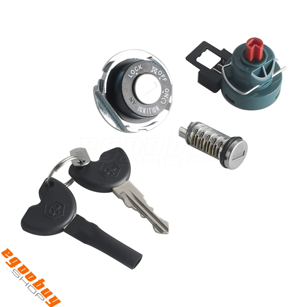 For VESPA ET2 ET4 50CC Motorcycle Ignition Switch Lock Set Complete Replacement
