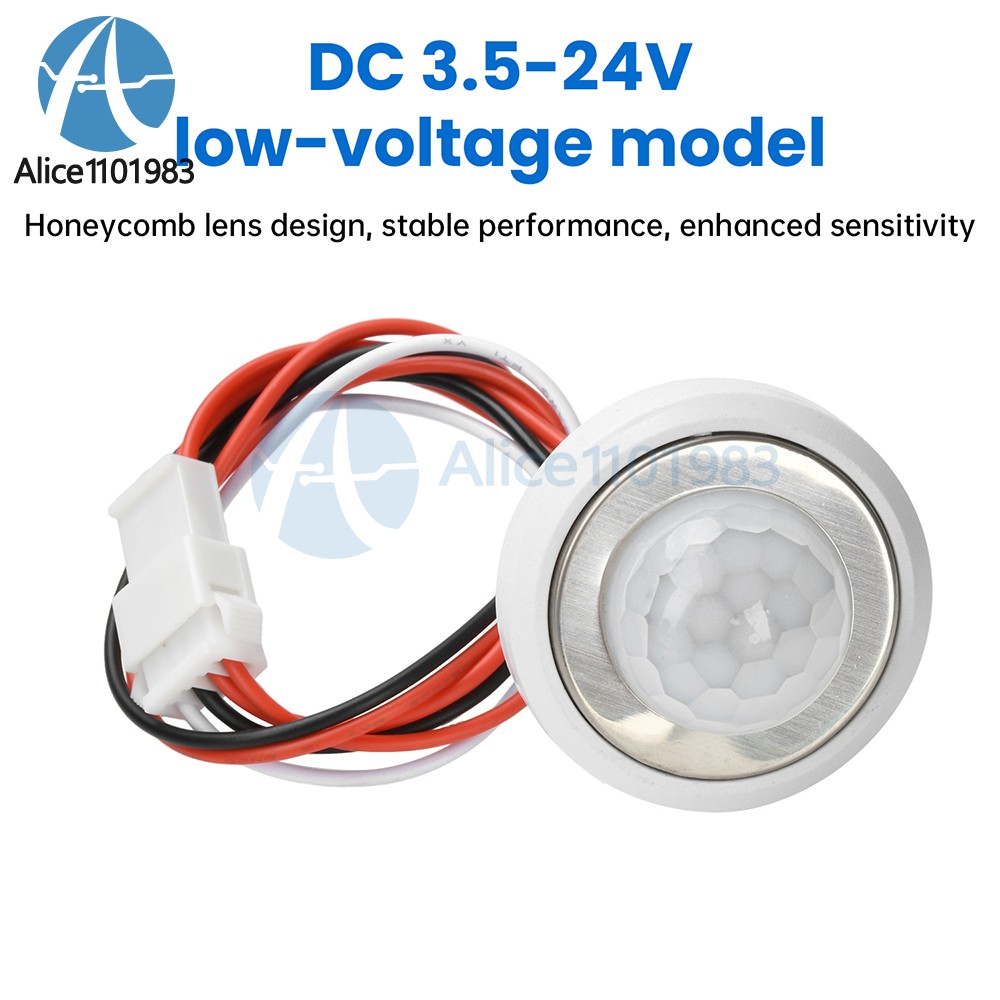 Adjustable Delay Embedded PIR Infrared Human Body Motion Sensor Light Switch