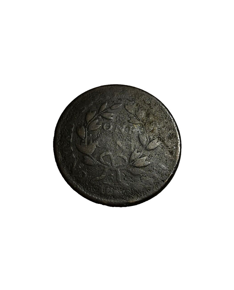 1802 US Draped Bust Large Cent Coin S-231