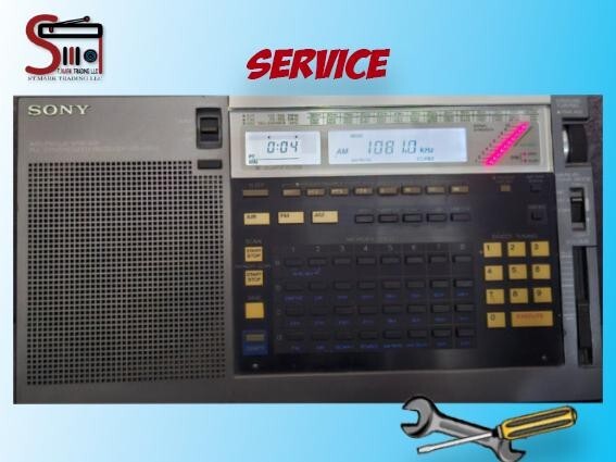 SONY ICF-2010 ICF-2001D Radio Adel Restoration, Repair, Update & Upgrade Service