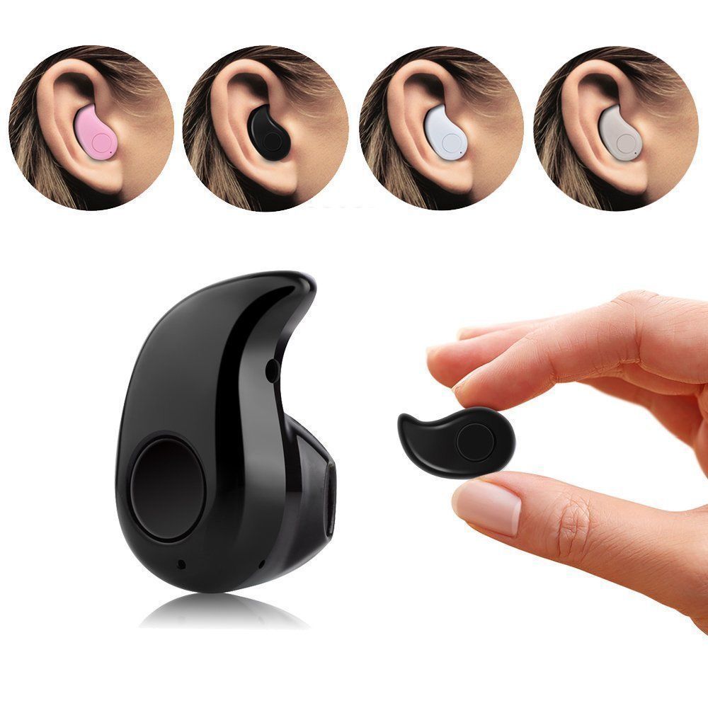 Wireless Invisible Bluetooth Mini Earphone Earbud Headset Headphone with Mic