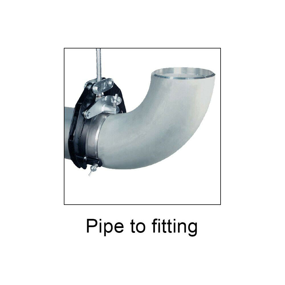 2" to 6" Pipe Alignment Clamp Tool Durable Thread Design Tee Fitting Elbow