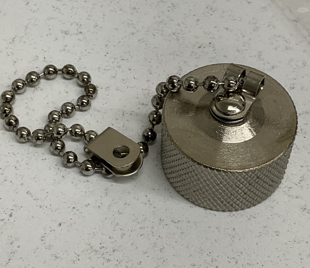 Hubbell HRCAP1 Mini-Quick Brass Cap for Receptacles Shell Size 1 (OV101)