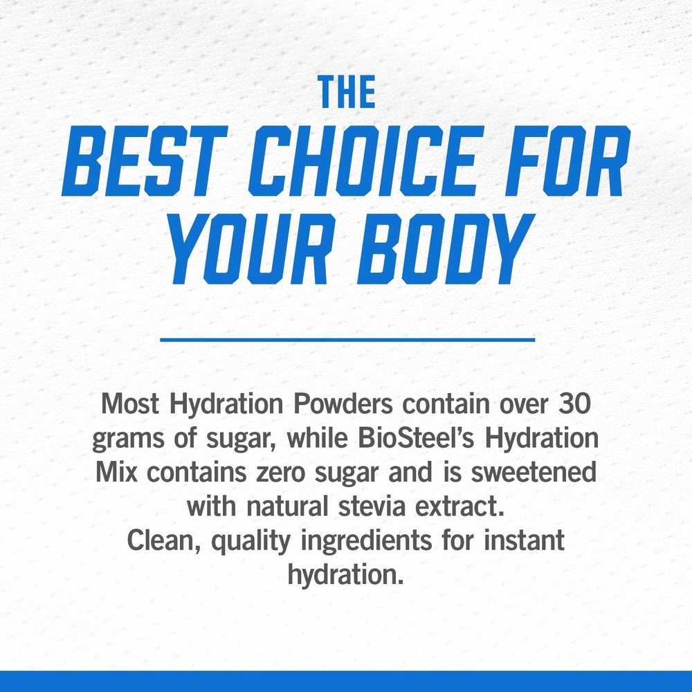 Biosteel Zero Sugar Hydration Mix
