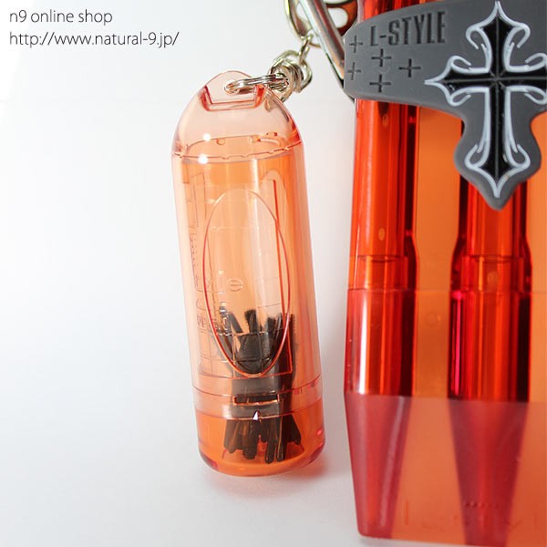 L-style Lipstock Red Tip Case