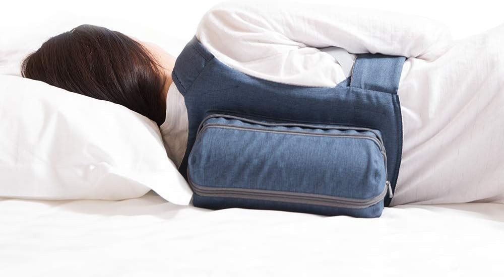Side-Sleeping Backpack, Sleep Position Trainer, Sleeping on The Side Alleviat...