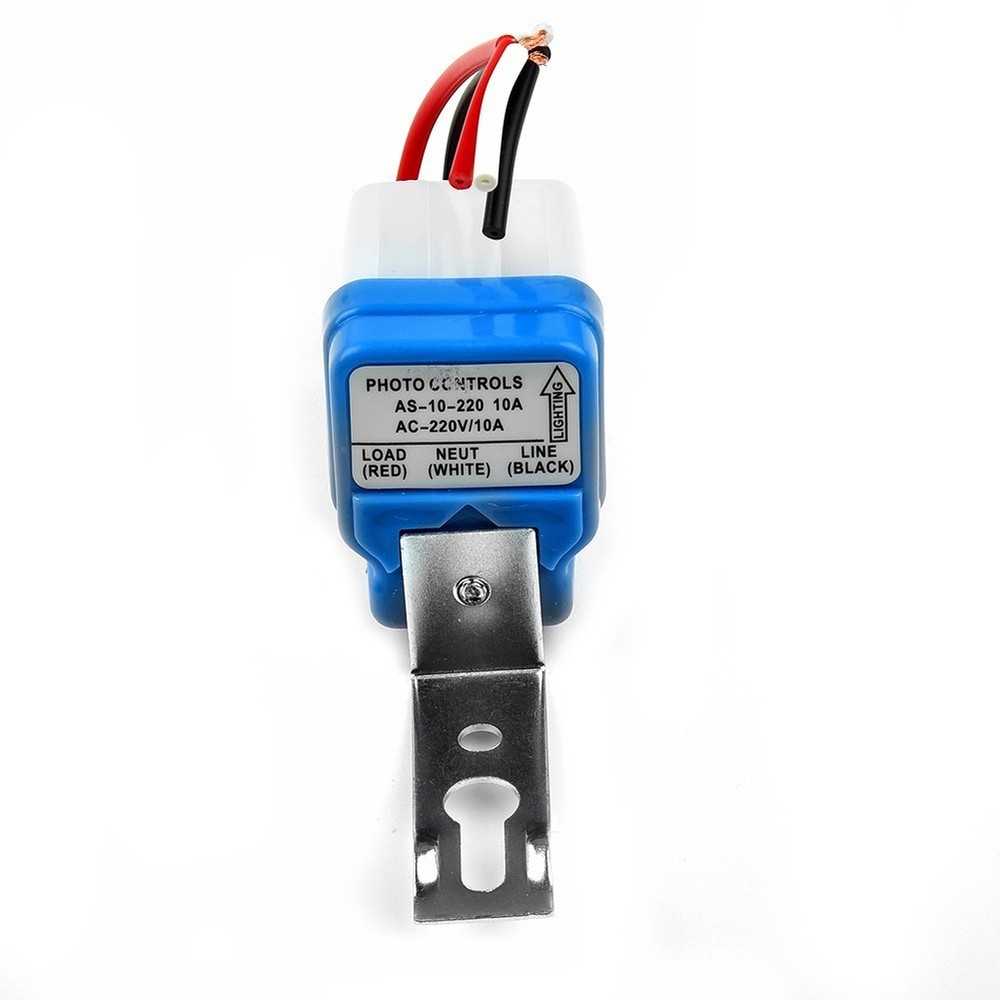 AC 220V 10A Automatic Street Light Switch Photo Controller Street Light Sensor
