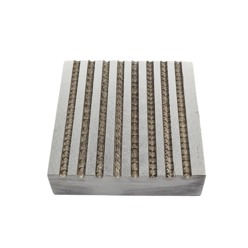 Design #13 Wire Impression Die 8 in 1 Pattern Wire Die | Wire Making
