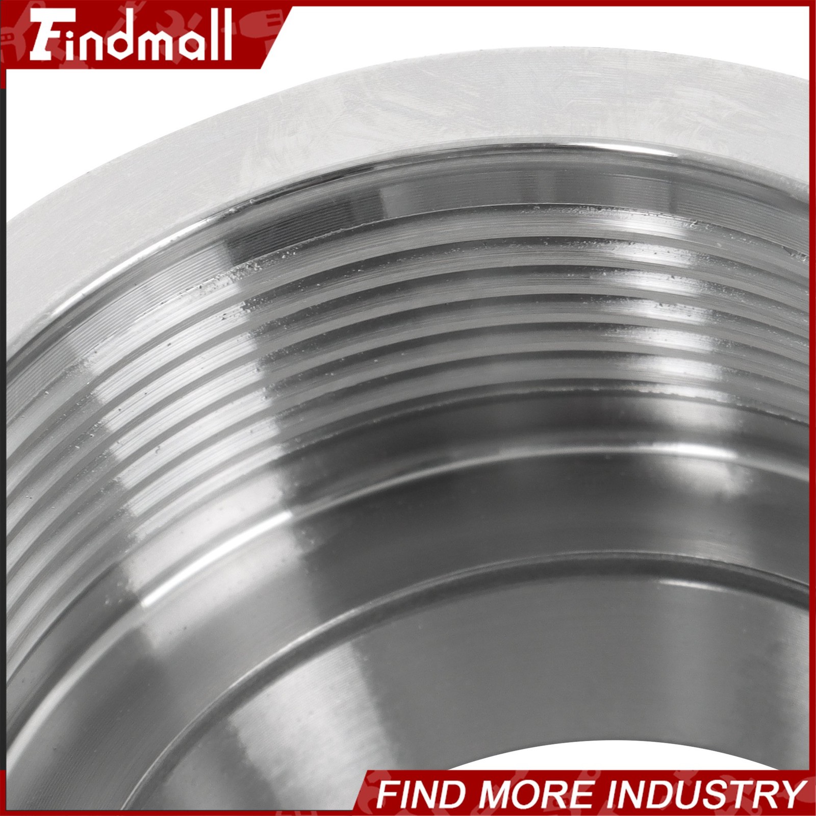 Findmall 2 Pack ER32UM Collet Nuts Ball Bearing Design for CNC Mill and Lathe
