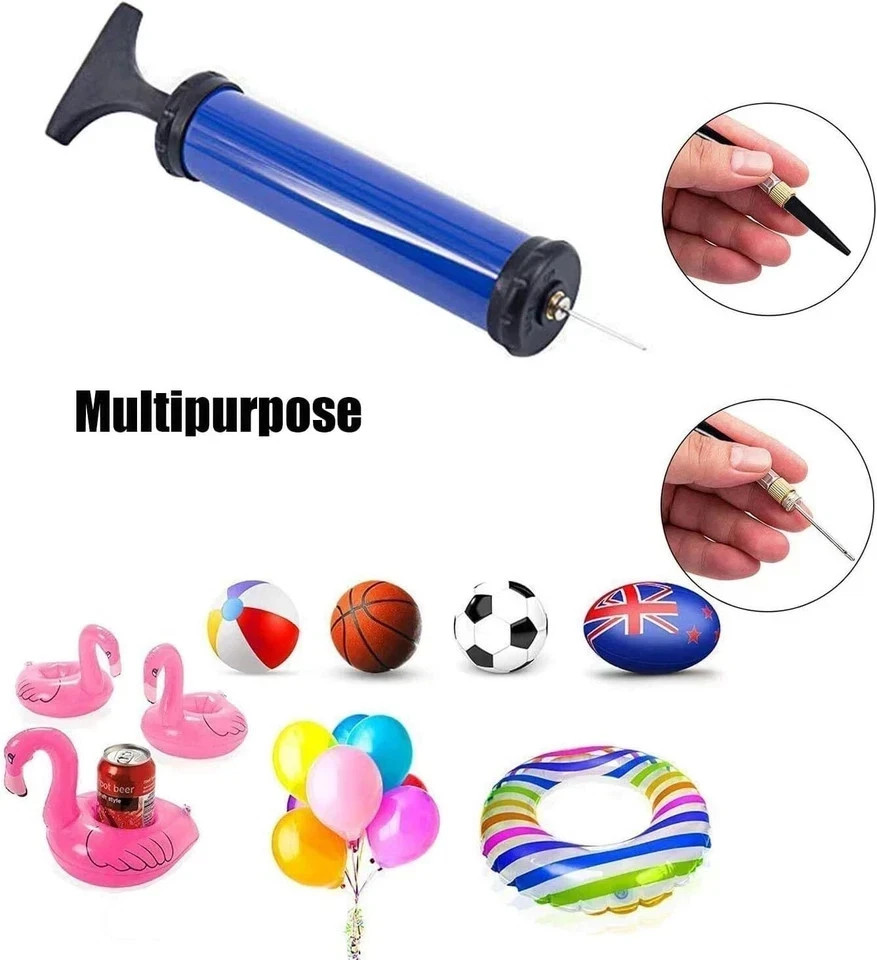 Portable Air Pump Kit with Needle,Nozzle