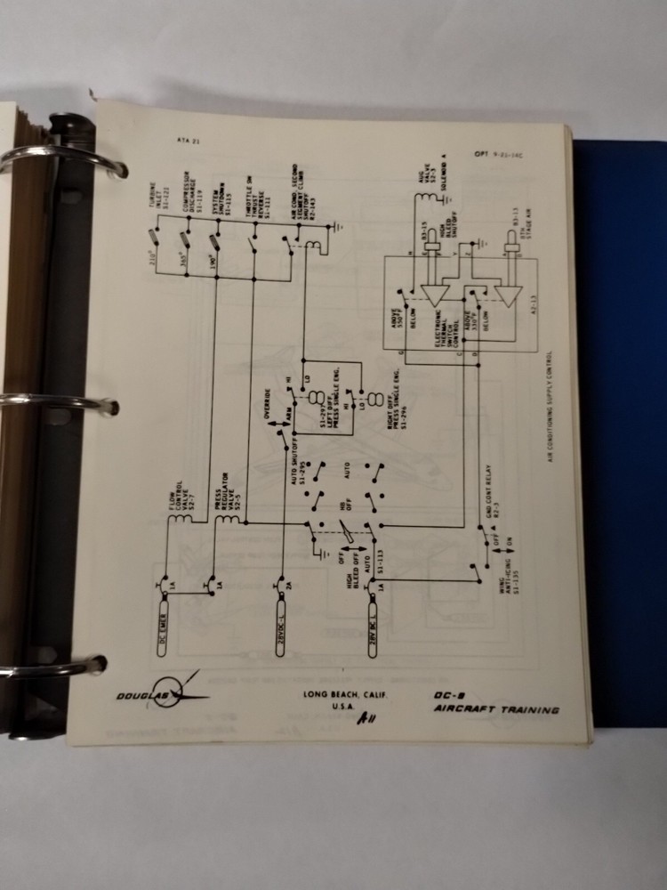 Douglas DC-9 JT8D Maintenance Training Manual for Technicians