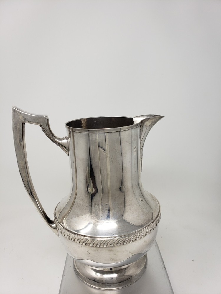 "National Silver" Silver On Copper Silverplate Beverage Pitcher EXCELLENT!