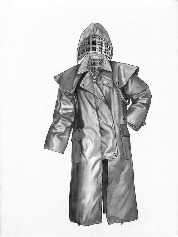 Long Rider Graphite Drawing