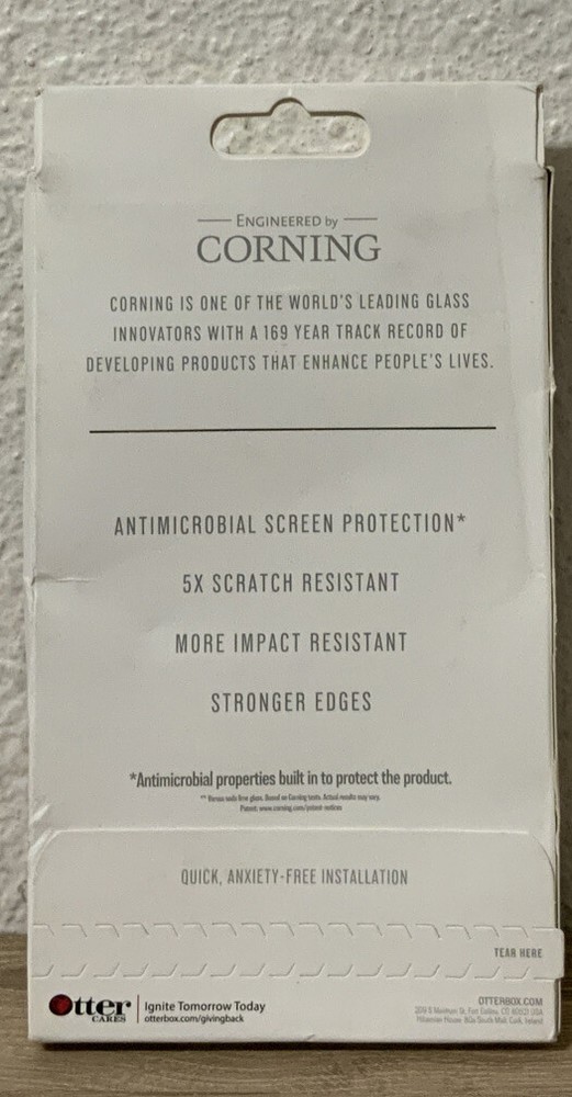 📀 OtterBox Amplify Glass Screen Protector For iPhone 12 Mini