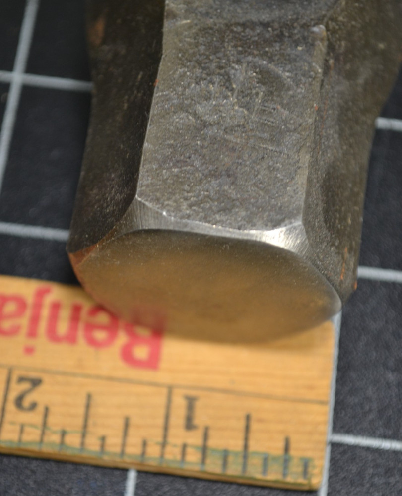 BLACKSMITH ROUNDING FORGING HAMMER - BLACKSMITH MADE - 2 1/2# - UNUSED