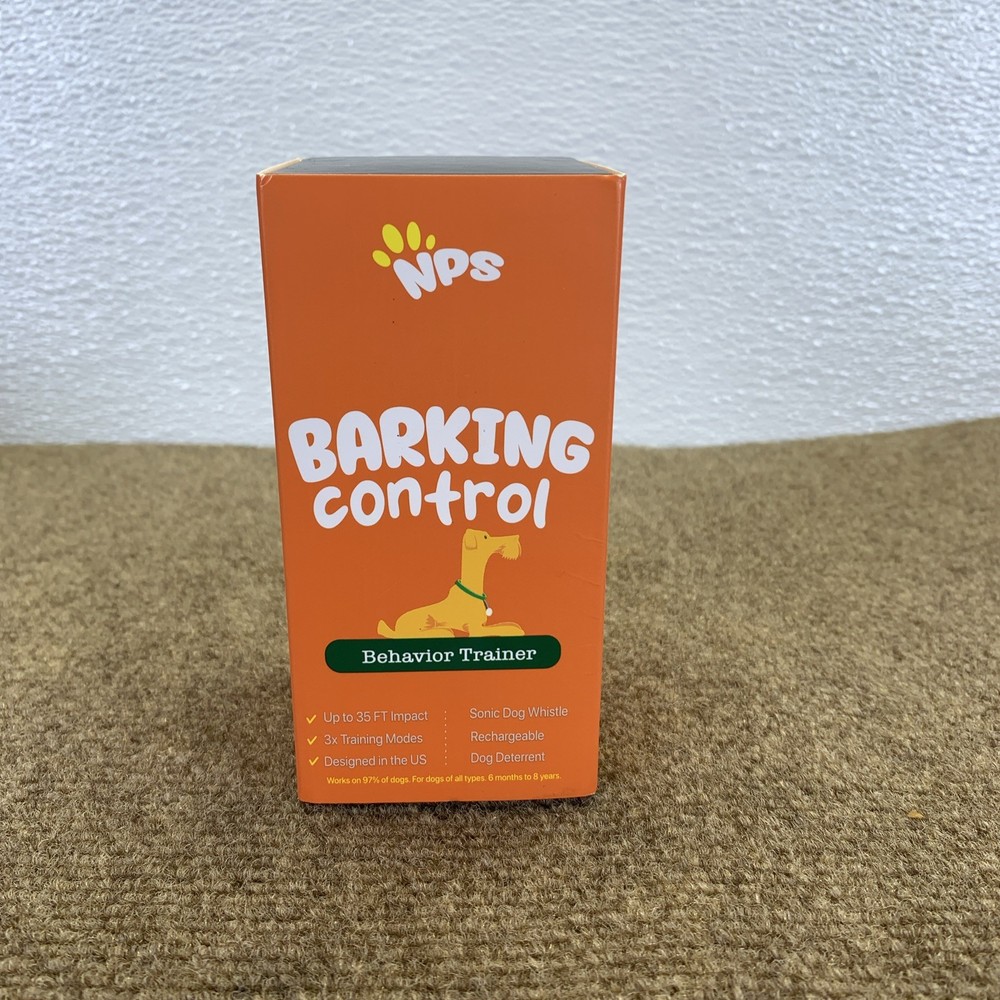 NPS Alpha Dog Trainer Anti-Barking Control Device USB Rechargeable