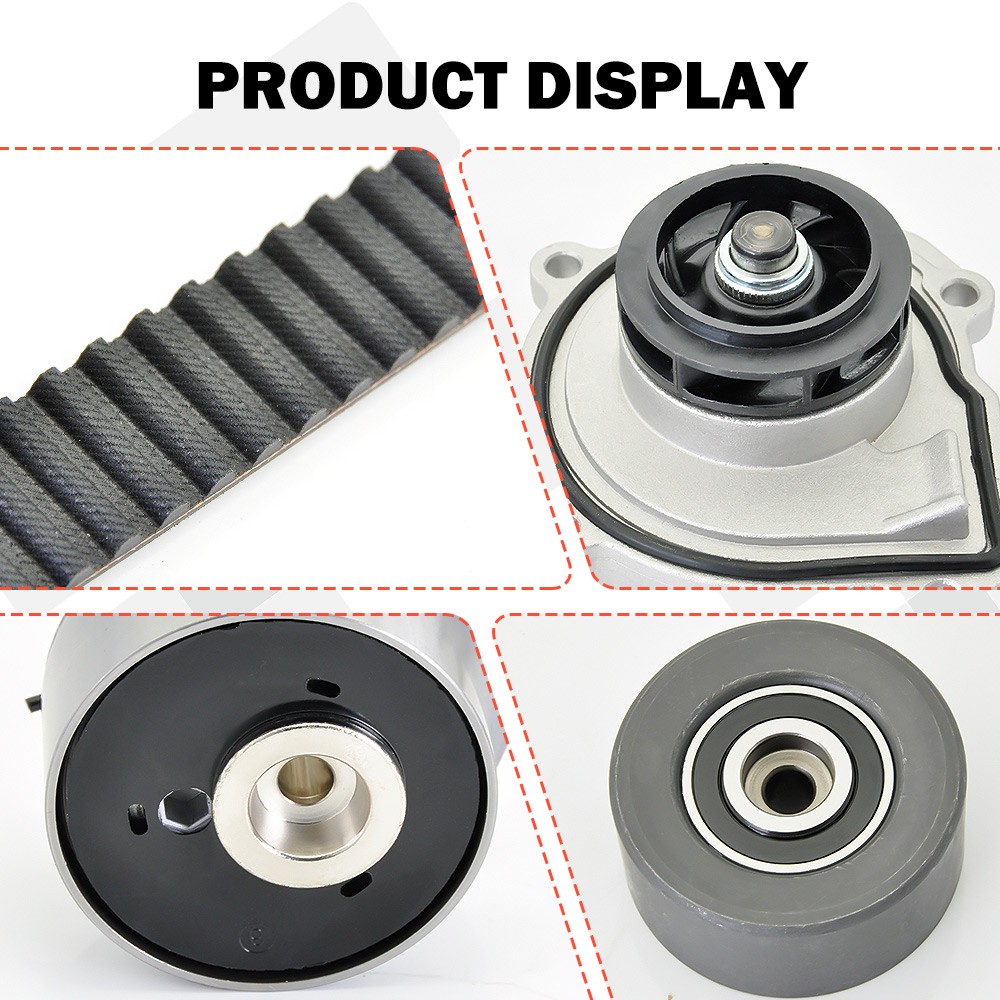 For 2012-2015 Chevrolet Cruze Sonic LS LT Sedan 1.8L Timing Belt Kit Water Pump