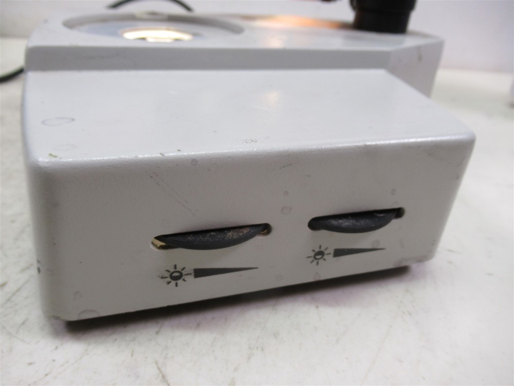 Omano Binocular Stereo Microscope with Boom Stand and Light Source