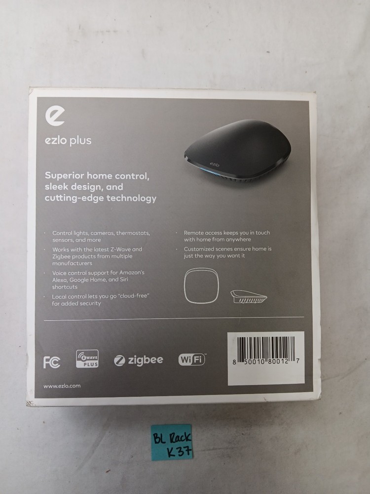 Ezlo Plus Controller Z-wave Plus Zigbee Wi-Fi New