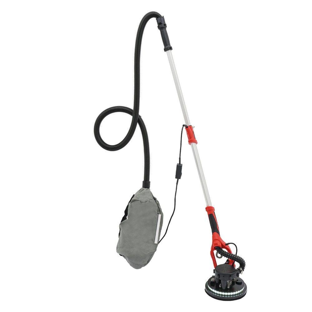 Drywall Sander 750W 6 Variable Speed Sander Electric Ceiling Wall Sander Red