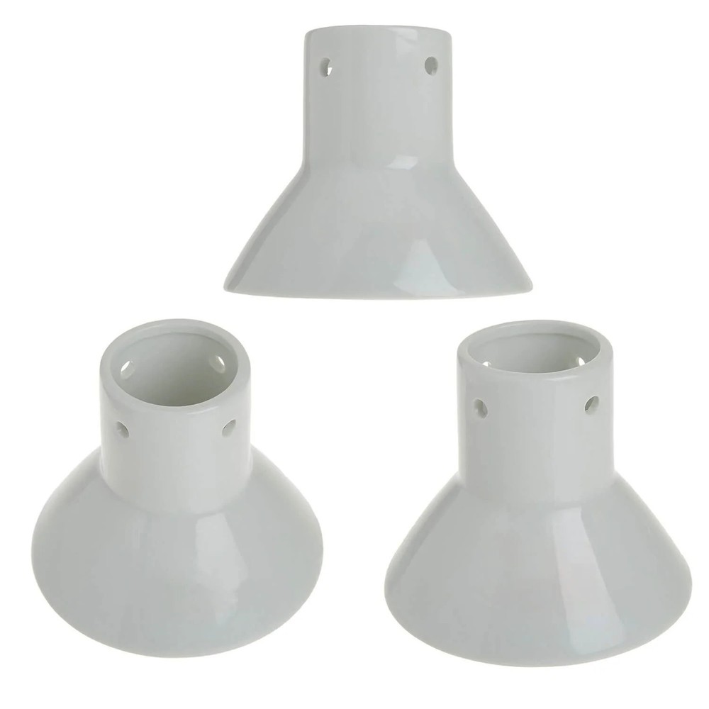 Porcelain Chicken Throne - 3-Pack