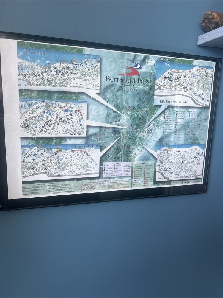 Berthoud Pass Ski Maps