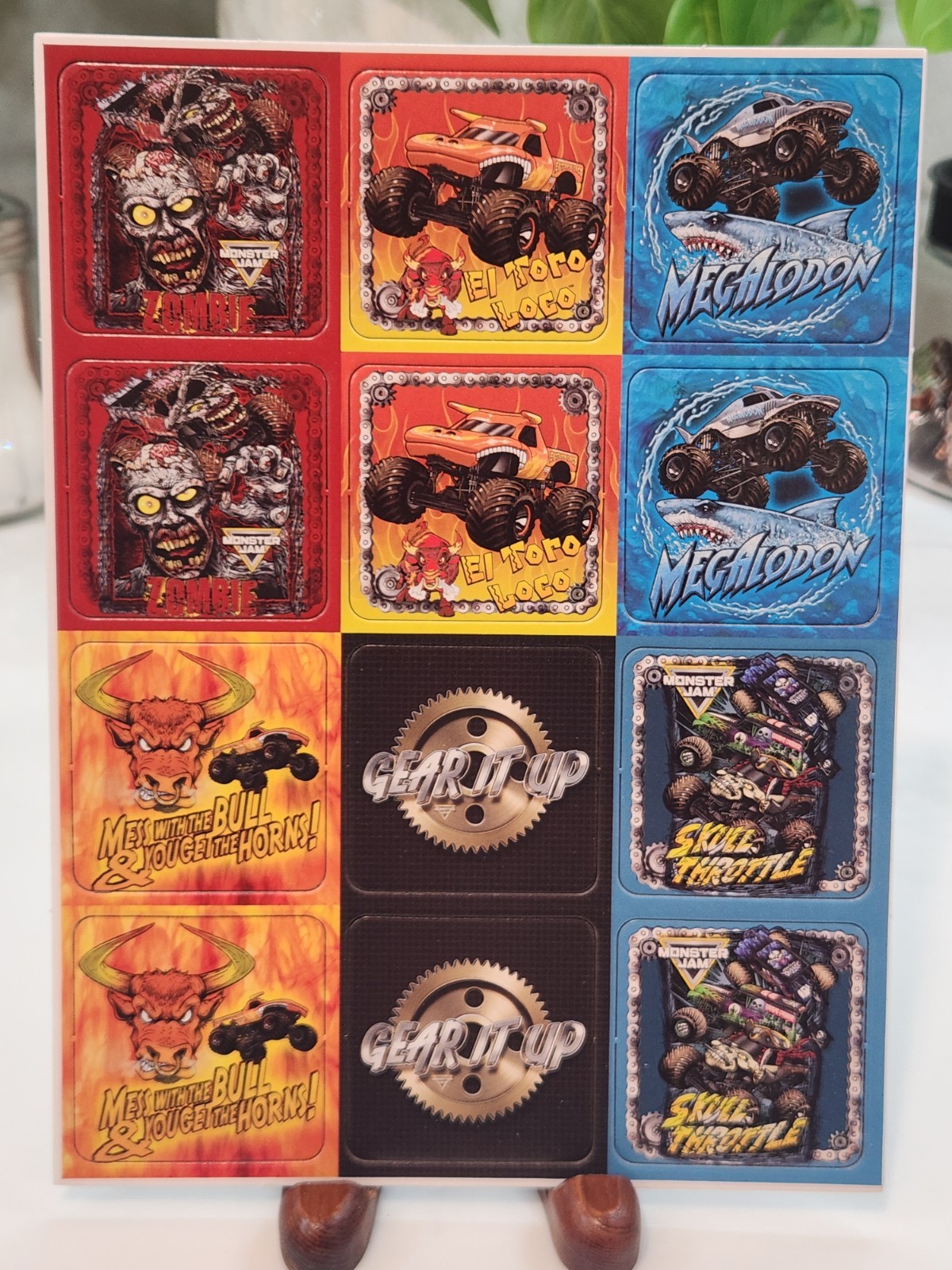 Monster Jam Memory Match Card Game 72 Matching Cards Brand New Factory Sealed